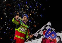 ฮาเดนไชลด์พิสูจน์ฝีมือ คว้าชัยรอบคัดเลือกน็อกซ์วิลล์ เนชันแนลส์ Haudenschild Proves His Mettle with Knoxville Nationals Prelim Win