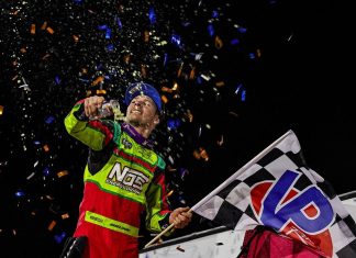 ฮาเดนไชลด์พิสูจน์ฝีมือ คว้าชัยรอบคัดเลือกน็อกซ์วิลล์ เนชันแนลส์ Haudenschild Proves His Mettle with Knoxville Nationals Prelim Win
