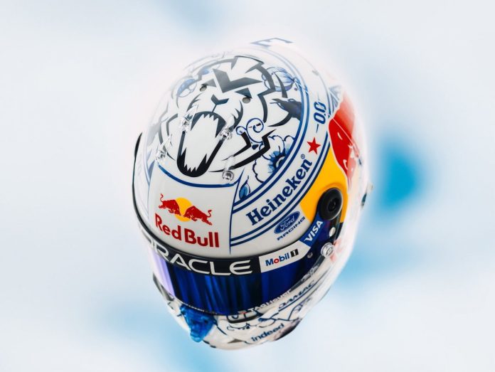 Crash.net — F1 source image Verstappen Unveils Special Helmet for Zandvoort Farewell