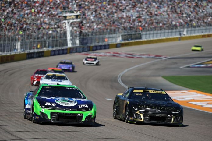 Kyle Larson Recalls His Favorite Kyle Busch Memory on NASCAR’s Kyle Busch Day