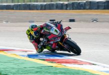ไรด์คว้าโพลที่ทรักซ์ตัน ศึกโมโตอเมริกัน BSB สนาม 7 Ryde Dominates Thruxton Qualifying to Take BSB Pole