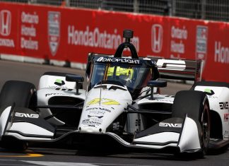 มิก ชูมัคเกอร์ ฟอร์มแรงแต่จอดกลางคัน ชนกำแพงที่มาร์กแฮม Mick Schumacher’s Strong Markham Run Ends in Wall Contact