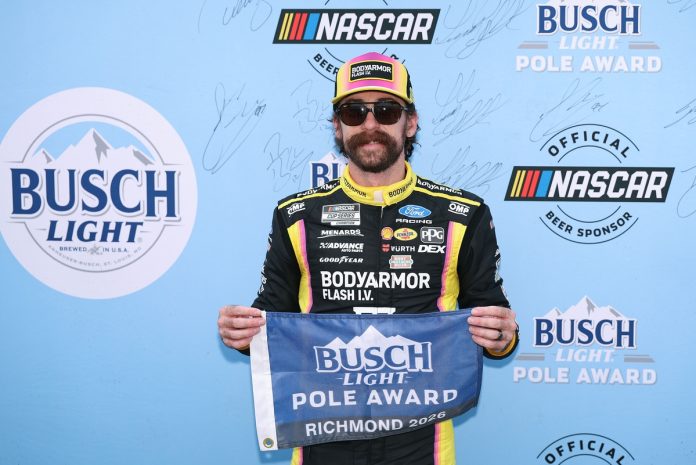 Ryan Blaney snatches Richmond pole in dramatic qualifying