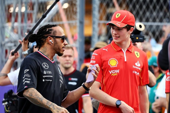 Crash.net — F1 source image Ollie Bearman admits Lewis Hamilton’s F1 resurgence “not ideal” for his career
