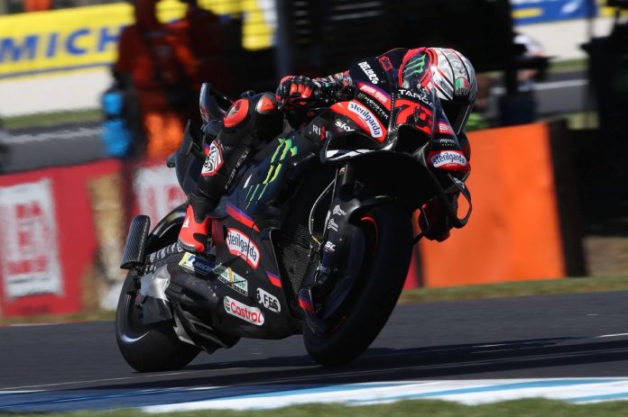 เบซเซคคีนำทัพ Aprilia ครองฟรีแทร็กติซ์ฟิลลิปไอส์แลนด์